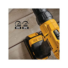 Load image into Gallery viewer, DEWALT 20V MAX Cordless Drill and Impact Driver, Power Tool Combo Kit with 2 Batteries and Charger, Yellow/Black (DCK240C2)
