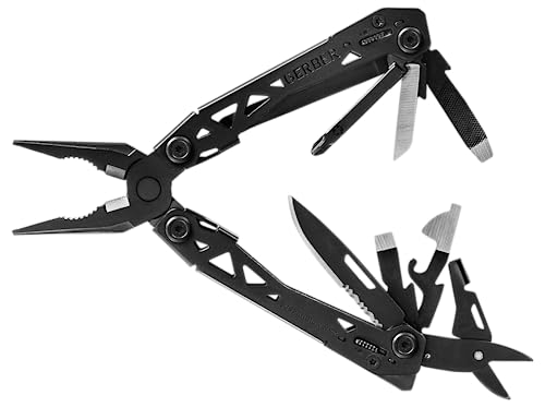 Gerber Gear Suspension-NXT 15-in-1 Multi-Tool Pocket Knife Set - EDC Gear and Equipment Multi-Tool with Pocket Clip - Black