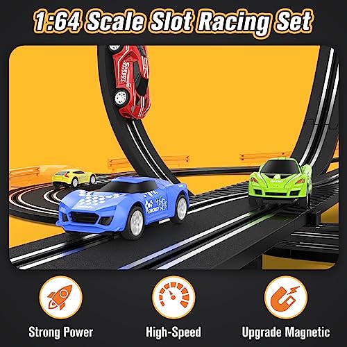 Race Car Track with 4 High-Speed Slot Cars – ssormag